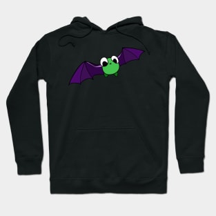 Cute Halloween bat frog Hoodie